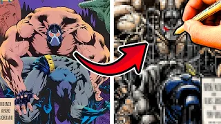 MARVEL ARTIST redraws the FAMOUS BATMAN 497 COVER - BREAKING BATMAN'S BACK???
