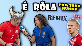 ELE DISSE "RÔLA" E VIRALIZOU!! 🤣🤣 Remix Copa do mundo 2026 - Haaland