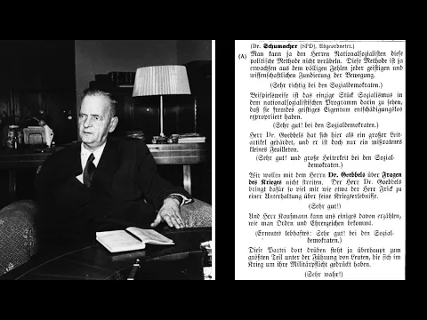 Download MP3 Dr. Kurt Schumacher (SPD) - Reichstagsrede Februar 1932