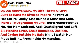 On Our Anniversary My Wife Threw A Party Just To Hand Me Divorce Papers Best Reddit Stories 