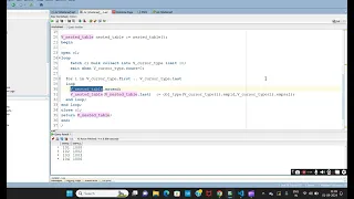 Oracle PLSQL - TABLE FUNCTION