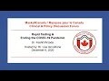 Rapid Testing for COVID-19 Masks4Canada s Clinical Policy Discussion Forum Kashif Pirzada