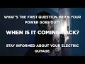 When Will My Power Come Back
