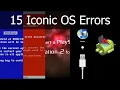 15 Iconic OS Error Screens!