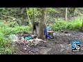 Homeless encampment cleared in Elyria