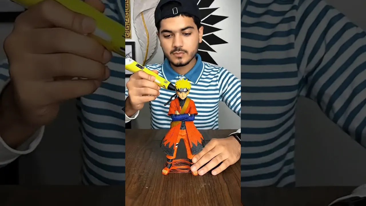 AI pen💥3D Goku 🤩