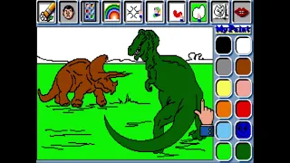 My Paint The Animated Paint Program PC 1994 Gameplay
