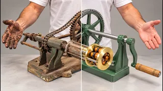 I Restored a 100-Year-Old Wine Bottle Crimper