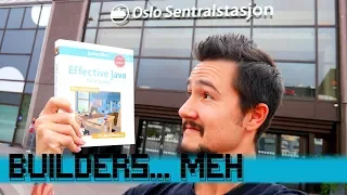 Use Builders Cautiously - Effective Java Item 2