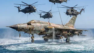 recovered from the seabed f 105 thunderchief completely restored 