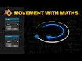 Use Maths to create a Circular Movement in Blender - Geometry Nodes