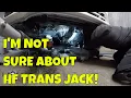 REMOVING TRANSMISSION WITH HARBOR FREIGHT TRANS JACK 2014 NISSAN ALTIMA