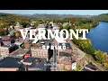 Vermont Spring 4K 🌸 Discover Rolling Green Hills, Covered Bridges & Peaceful Mountain Charm