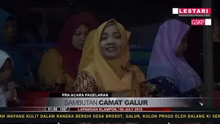 ceremonial acara opening pagelaran wayang kulit ki seno nugroho lap klampok4jul19