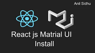 Reactjs material ui tutorial Installation