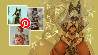 TURNING MY RANDOM PINTEREST BOARD INTO more CHARACTER DESIGNS