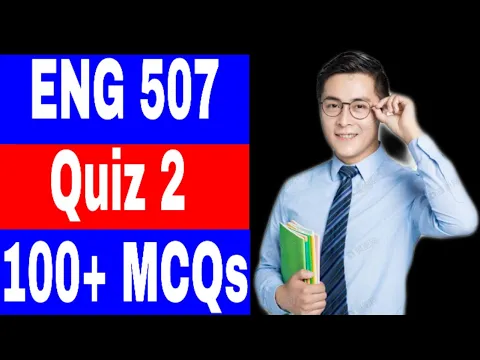 Download MP3 ENG 507 Quiz 2 Solved / Correct Solution 💯 / 100+ MCQs / Vu Quiz 2 Solution / Vu Quiz 2 Solved