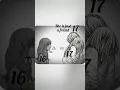 (Requested) 1 year age difference.. sad love story💔..13❤14..#anime #edit #fyp #trending #viralvideo