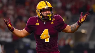 Human Wrecking Ball Cam Skattebo 2024 Arizona State Highlights
