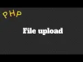 File upload in php in hindi working with - FILES