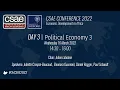 Political Economy 3 - CSAE Conference 2022