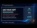 How to Use Your CEPT Module 00 Resources Workbooks Guides Flashcards