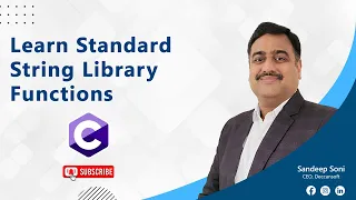 Learn Standard String Library Functions in C Language
