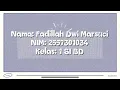 1 SIB FADILLAH DWI MARSUCI - Input dan Output Pada Java