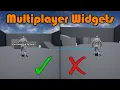 Multiplayer Widgets On One Or All Screens Replication - Unreal Engine Tutorial