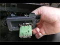 How to Change Chevy Trailblazer Heater Blower Motor Fan Speed Resistor When Not Working