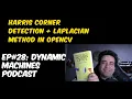 Ep Evaluation of Harris corner detection and Laplacian methods in OpenCv Python using Webcam