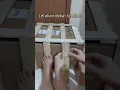 Unboxing paket packing kayu