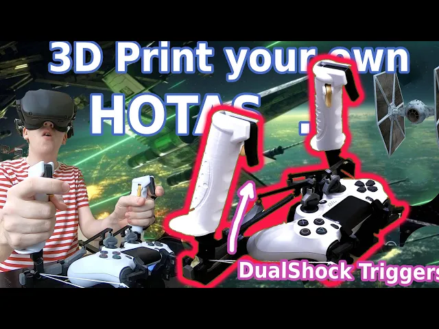 Turn your PS4 DualShock into a dual stick HOTAS and try Star Wars: Squadrons