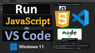 How to Run JavaScript in VS Code on Windows 11 2026 Run Your First JS Program Learning A-Z
