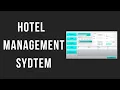 Hotel Management Project Java Project