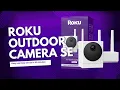 Roku Smart Home Outdoor Camera SE Wi-Fi - Connected Security Surveillance Camera