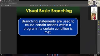 COMPFP - Visual Basic Branching Part1
