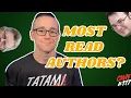 Which authors have I read the most Book Haul and more Chatting With Nutts Ep 117
