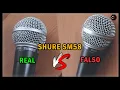 REAL SHURE SM58 VS FAKE SM58 SOUND AND QUALITY COMPARISON Caut Repair