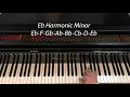 E-flat Minor Scale vs D-sharp Minor Scale