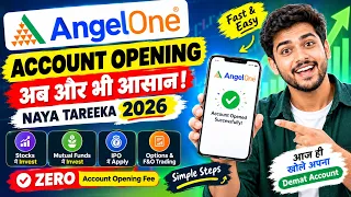 Angel One App Account Kaise Banaye | AngelOne Account Opening 2026 | How to Create Angel One Account