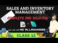 Project in python Sales And Inventory Management System Class 12 Computer Science Project