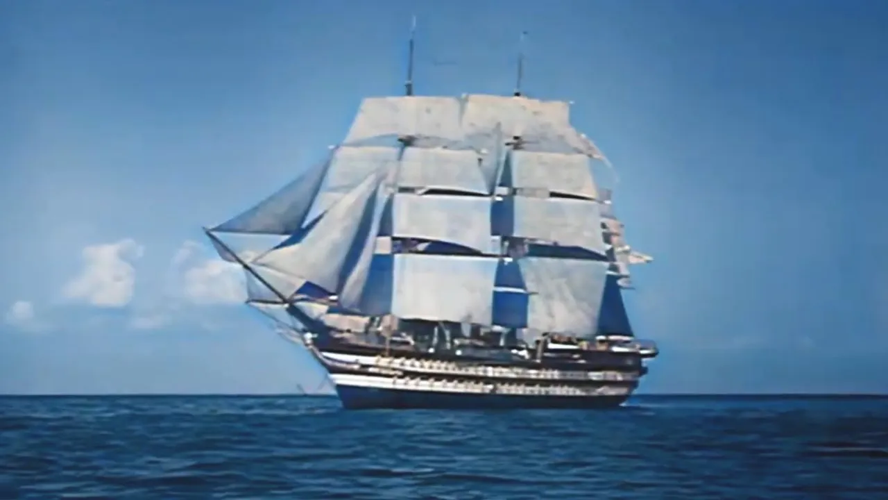 Colorized Movie | The Pirates of Capri (1949) Edgar Ulmer | Action, Adventure | Subtitles