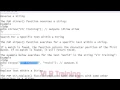 PHP String Functions In Telugu 09-vlr training
