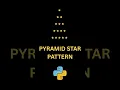 Python Star Pyramid Pattern Watch This in 30 Seconds