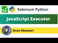JavaScript Executor in Selenium Python Selenium Python