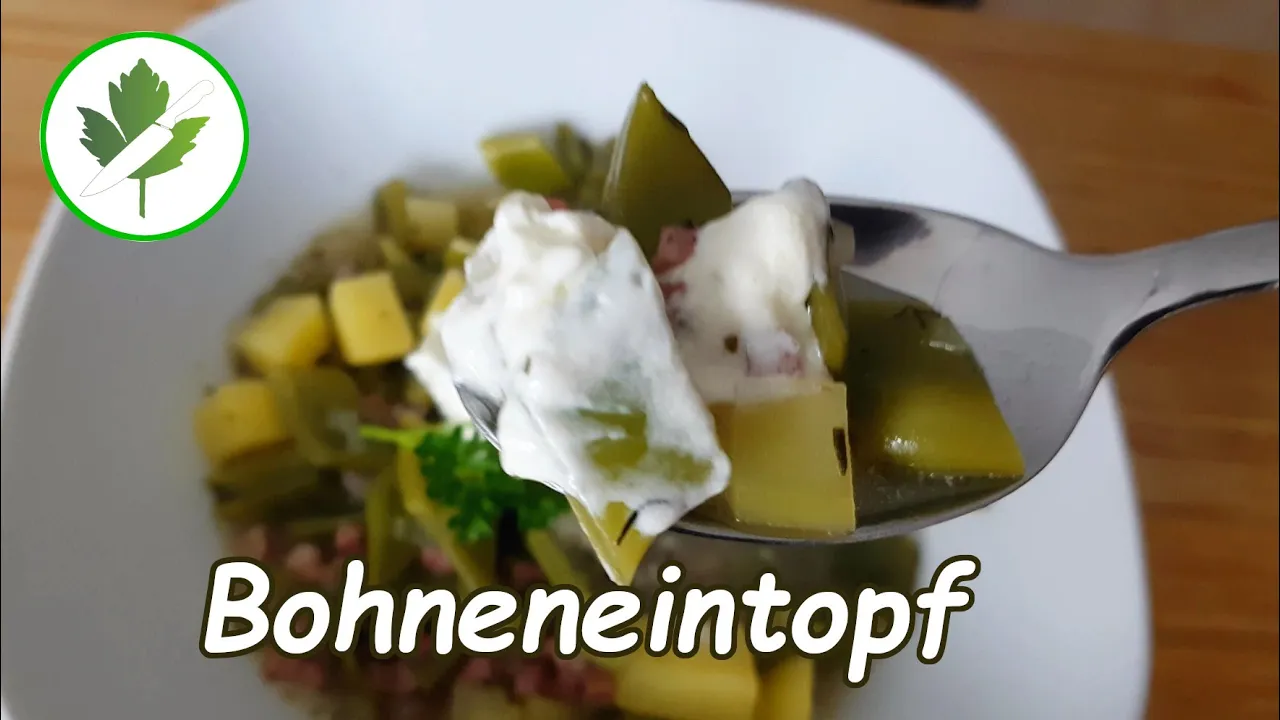 
          
          
          
            
            Deftiger Bohneneintopf nach Omas Rezept / Bohnensuppe
          
        . 