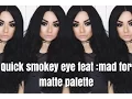 Download Lagu Quick smokey eye feat :Elf cosmetics mad for matte palette