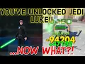 YOU HAVE JEDI KNIGHT LUKE NOW WHAT