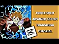 How To Edit Triple Split Advance CapCut Transition CAPCUT TRANSITIONS